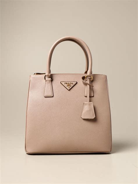 borse donna color cipria prada|Borse Prada in Pitone Rosa .